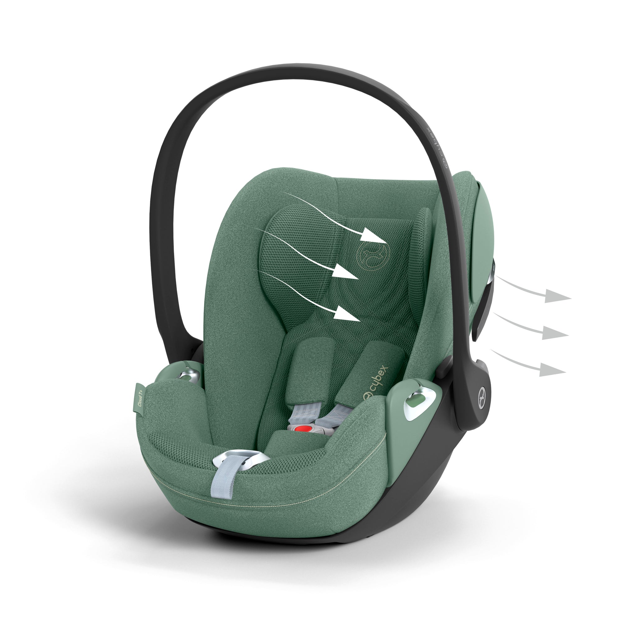 CYBEX Platinum Babyschale Cloud T i-Size leaf green (Plus)