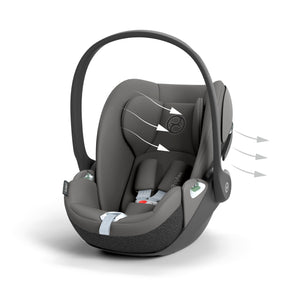 CYBEX Platinum Babyschale Cloud T i-Size mirage grey (Comfort)