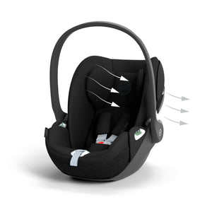 CYBEX Platinum Babyschale Cloud T i-Size Sepia Black (Comfort)
