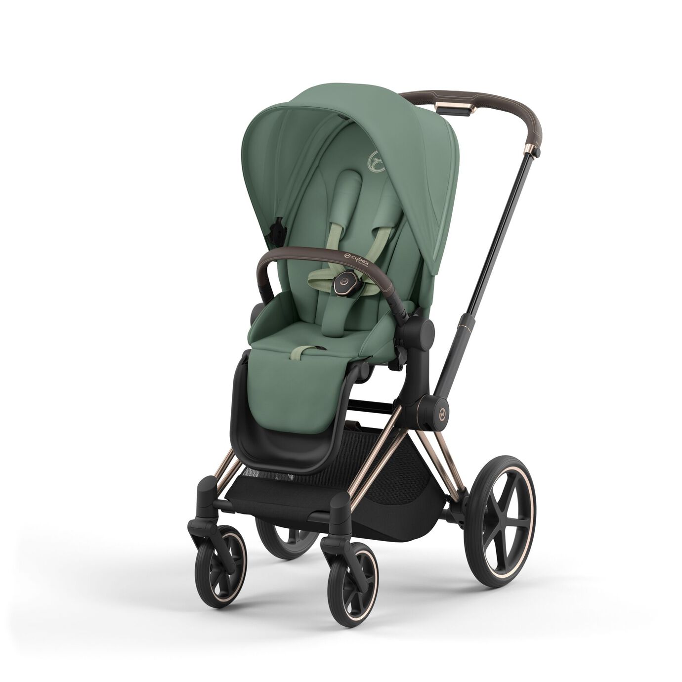 CYBEX Platinum Kinderwagen PRIAM rosegld, grün