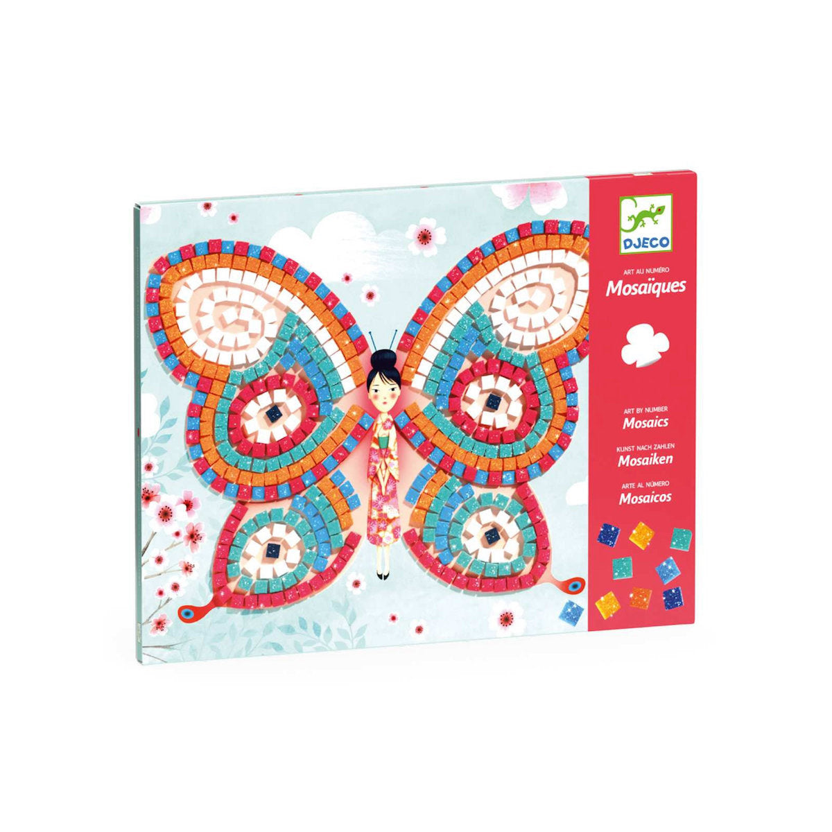 DJECO Mosaik Schmetterlinge