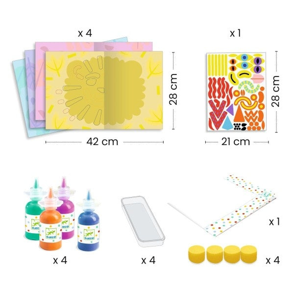 DJECO Malset 3-6 Symmetrie