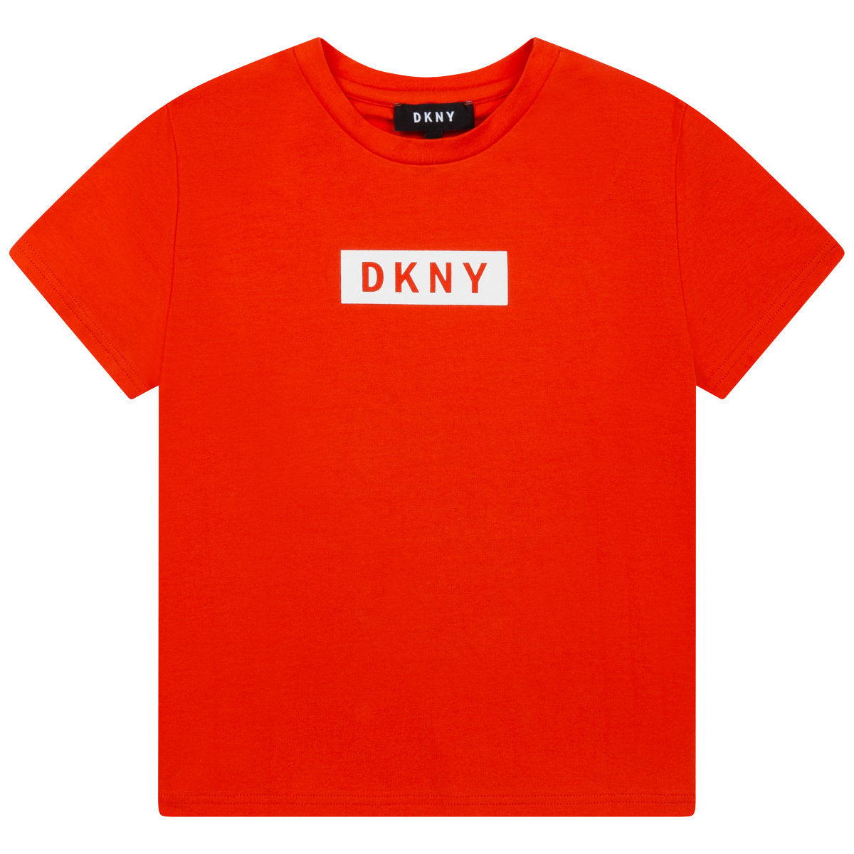 DKNY T- Shirt mit Logo pfirsich