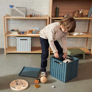 LIEWOOD ELIJAH AUFBEWAHRUNGSBOX MIT DECKEL WHALE BLUE