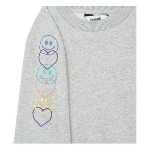 Hundred Pieces Sweatshirt CUTY RISE&SHINE GRAU