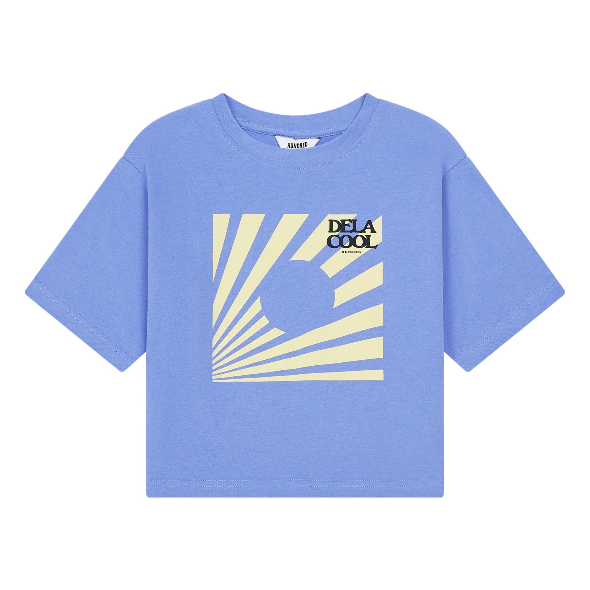 Hundred Pieces T-Shirt Oversized  Dela cool records blau