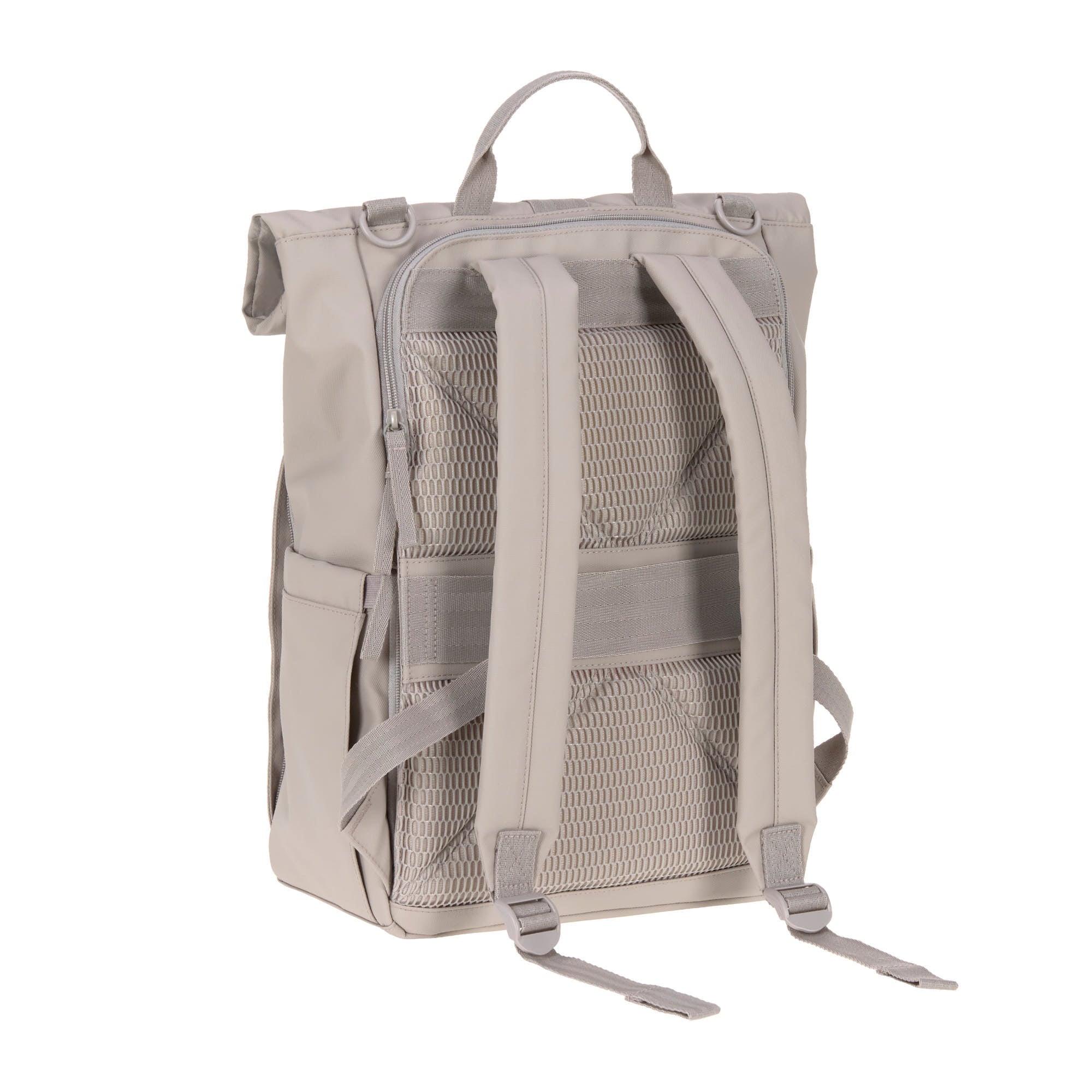 Lässig Wickelrucksack - Rolltop Up Backpack, taupe