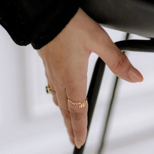 MAMA Ring gold Gr. 6