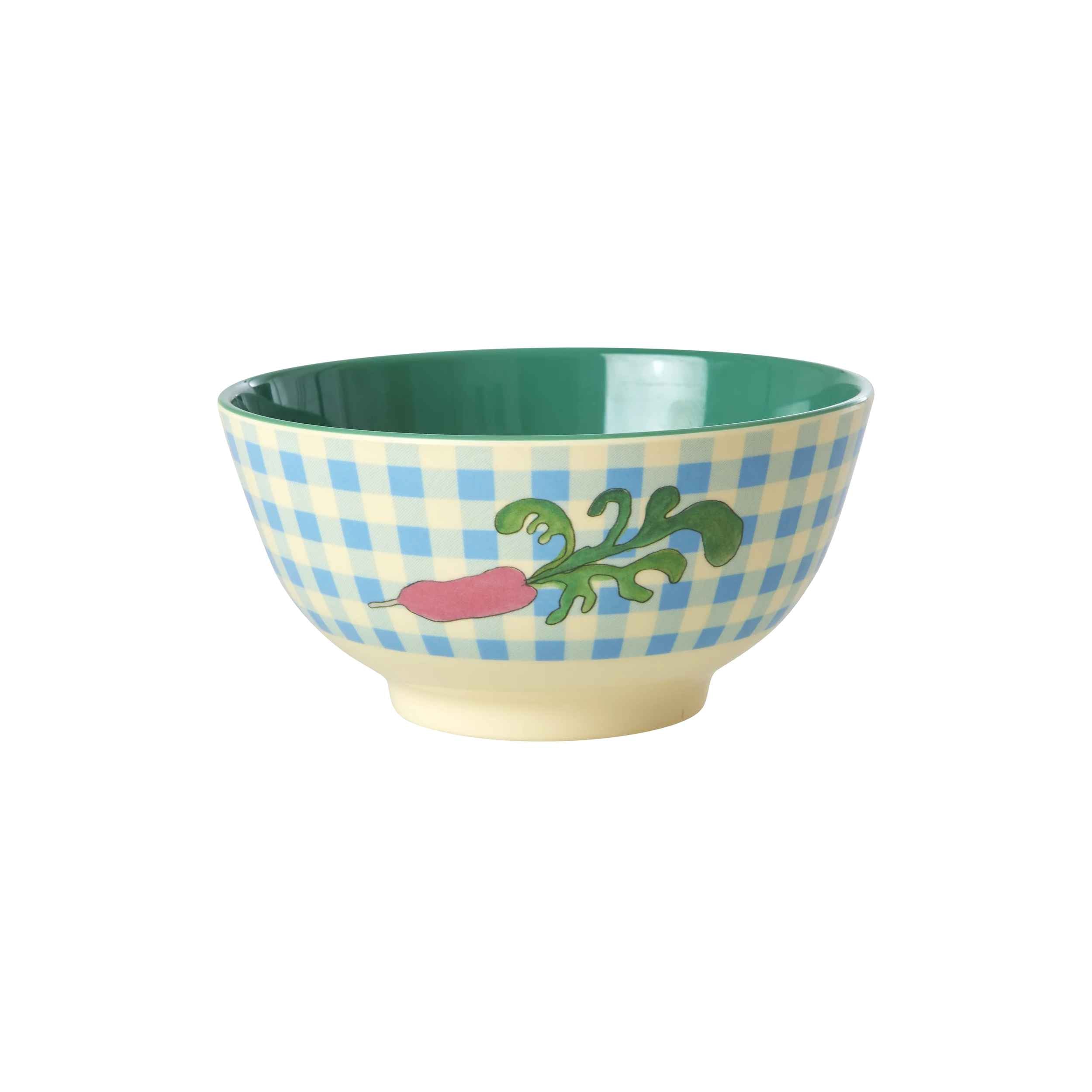 RICE Melamin Schüssel RADIESCHEN PRINT – STEYBE FÜR KINDER