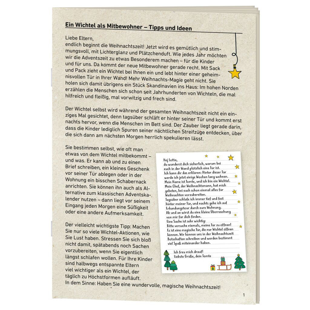 Moses Wichteltür-Set Weihnachtszauber