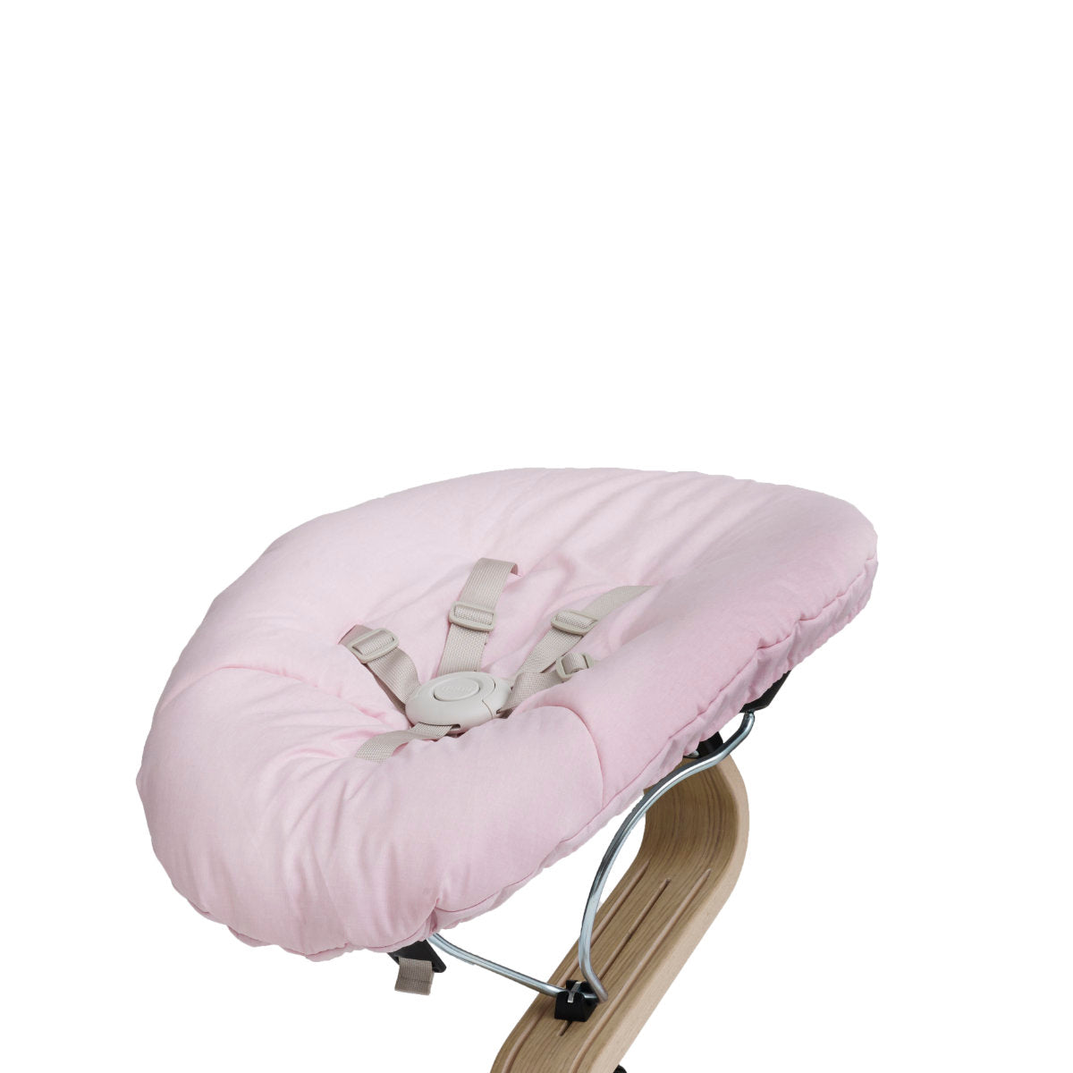 Nomi Hochstuhl Matratze für Neugeborenenauflage Baby Base Wippe grau/rosa