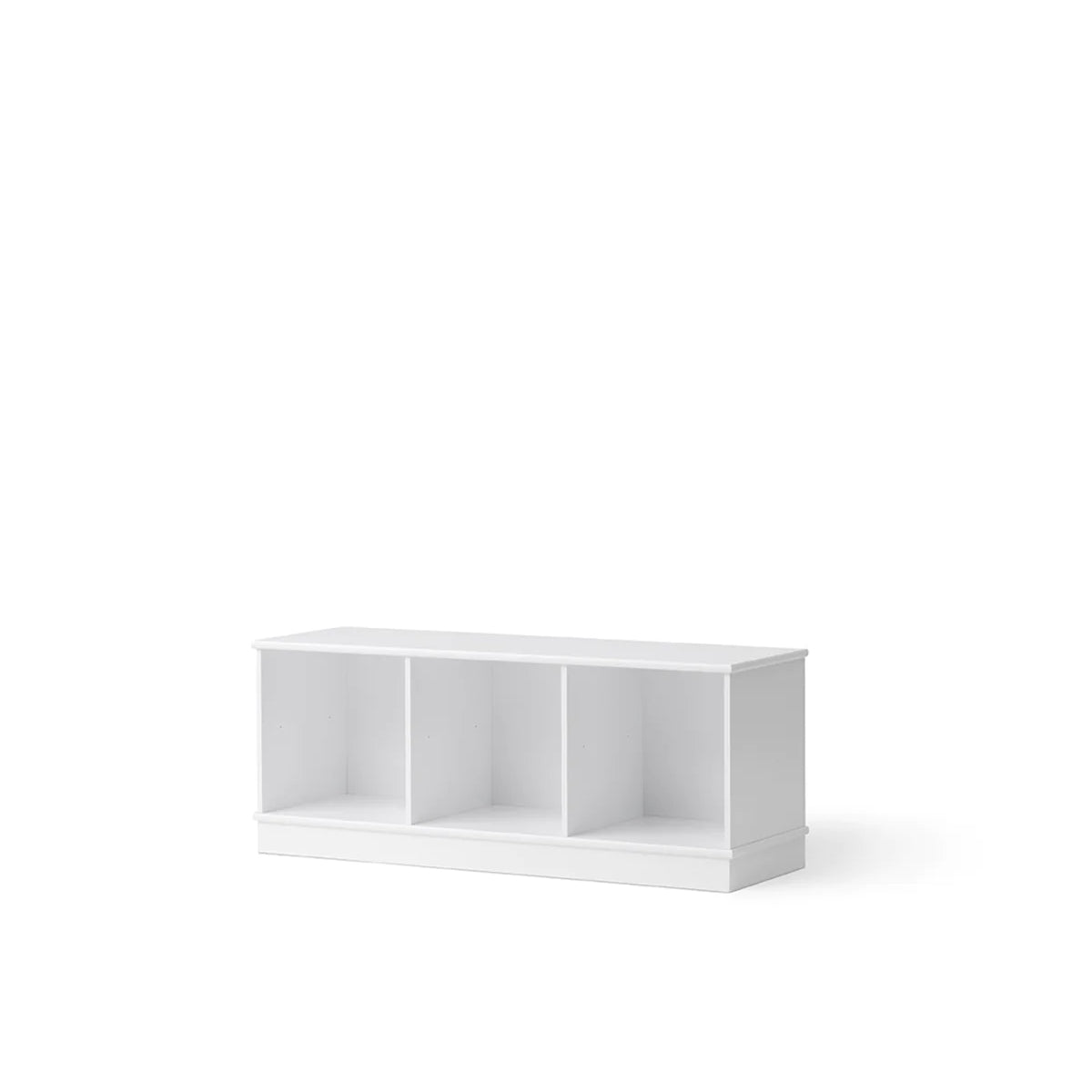 Oliver Furniture Standregal horizontal 3x1m m. Sockel