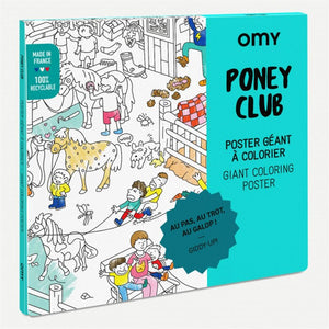 OMY Giant Poster Pony Club