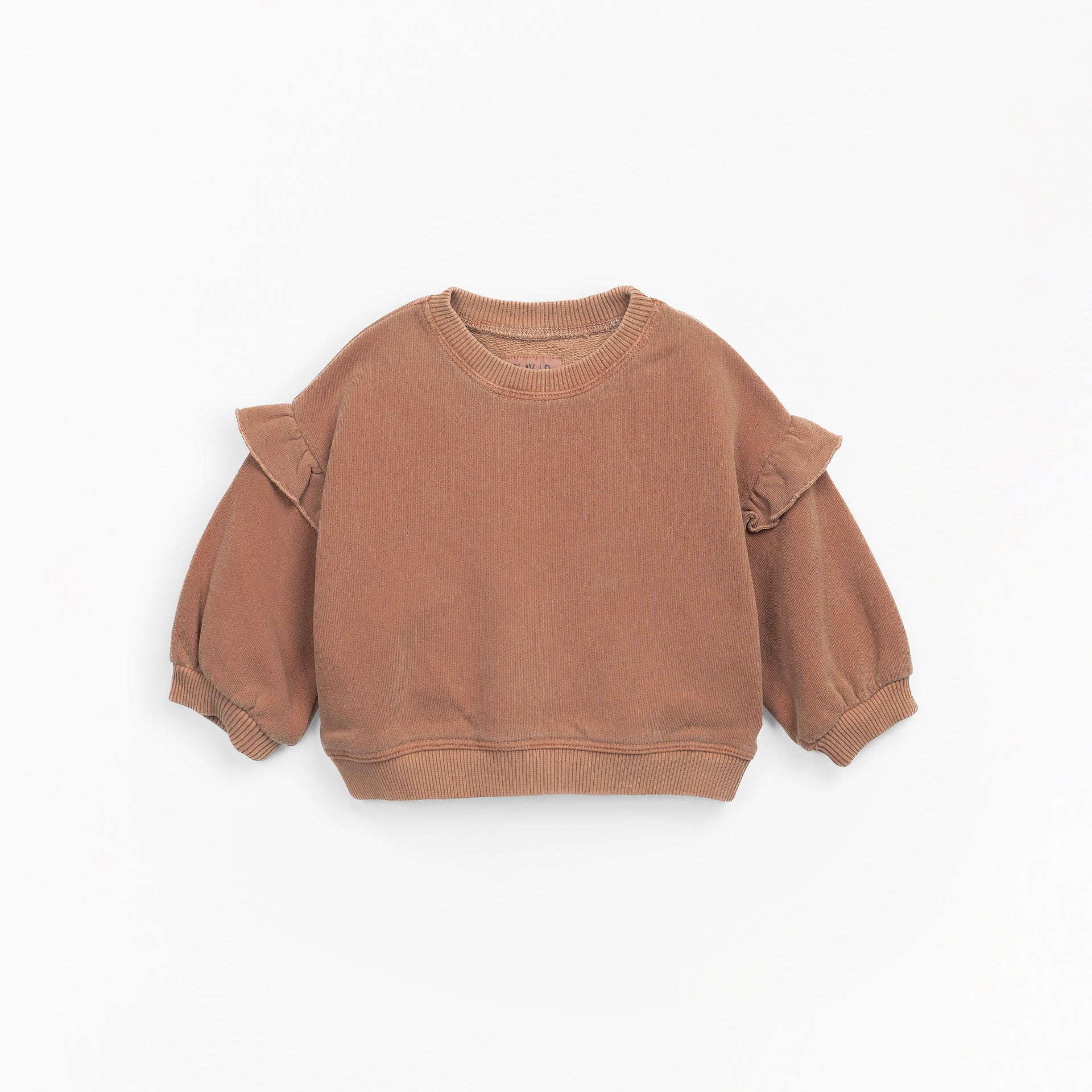 PLAY UP SWEATSHIRT mit Rüschen am Arm terra Lucia