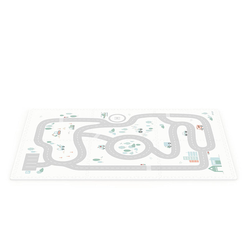Play&Go 2-in-1 EEVAA-Spielmatte „Roadmap“
