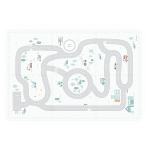 Play&Go 2-in-1 EEVAA-Spielmatte „Roadmap“