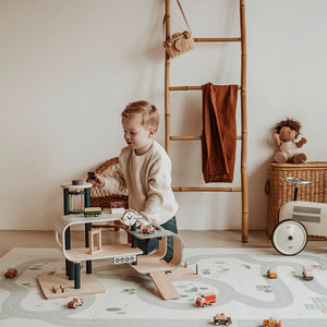 Play&Go 2-in-1 EEVAA-Spielmatte „Roadmap“
