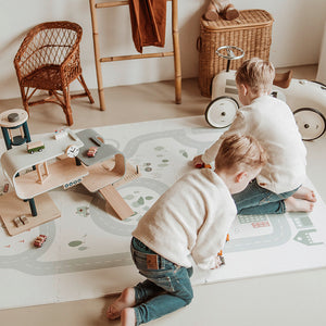 Play&Go 2-in-1 EEVAA-Spielmatte „Roadmap“