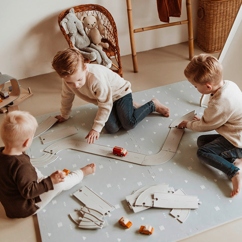 Play&Go 2-in-1 EEVAA-Spielmatte „Roadmap“