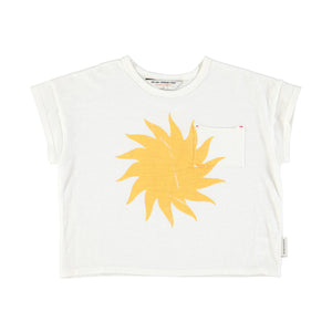 piupiuchick T-Shirt mit Print sun yellow