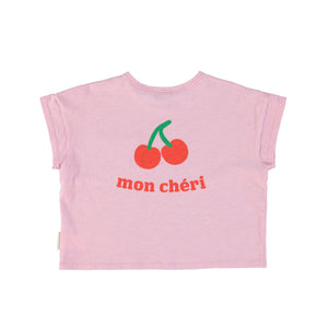 piupiuchick T-Shirt mit Print cherry lila
