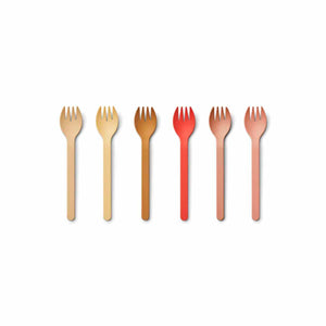 LIEWOOD SELENA GABEL 6ER-PACK SAFARI MULTI MIX