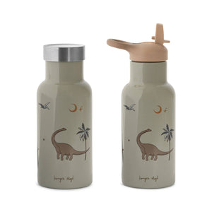 Konges Slojd THERMOSFLASCHE - DINO BLUE
