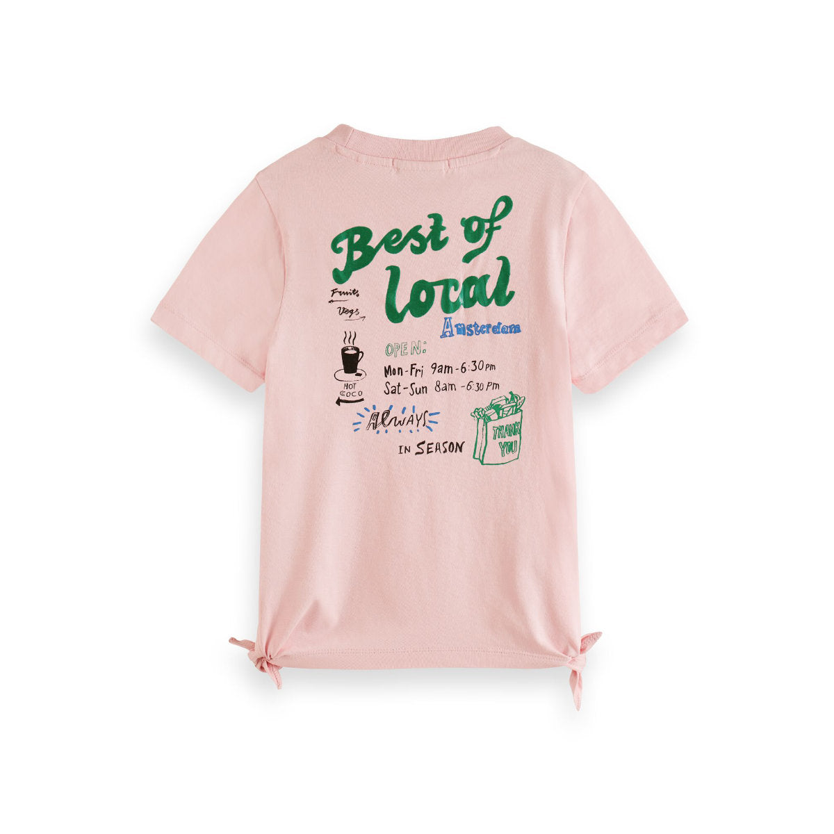 Scotch & Soda T-Shirt  Best of local rosa