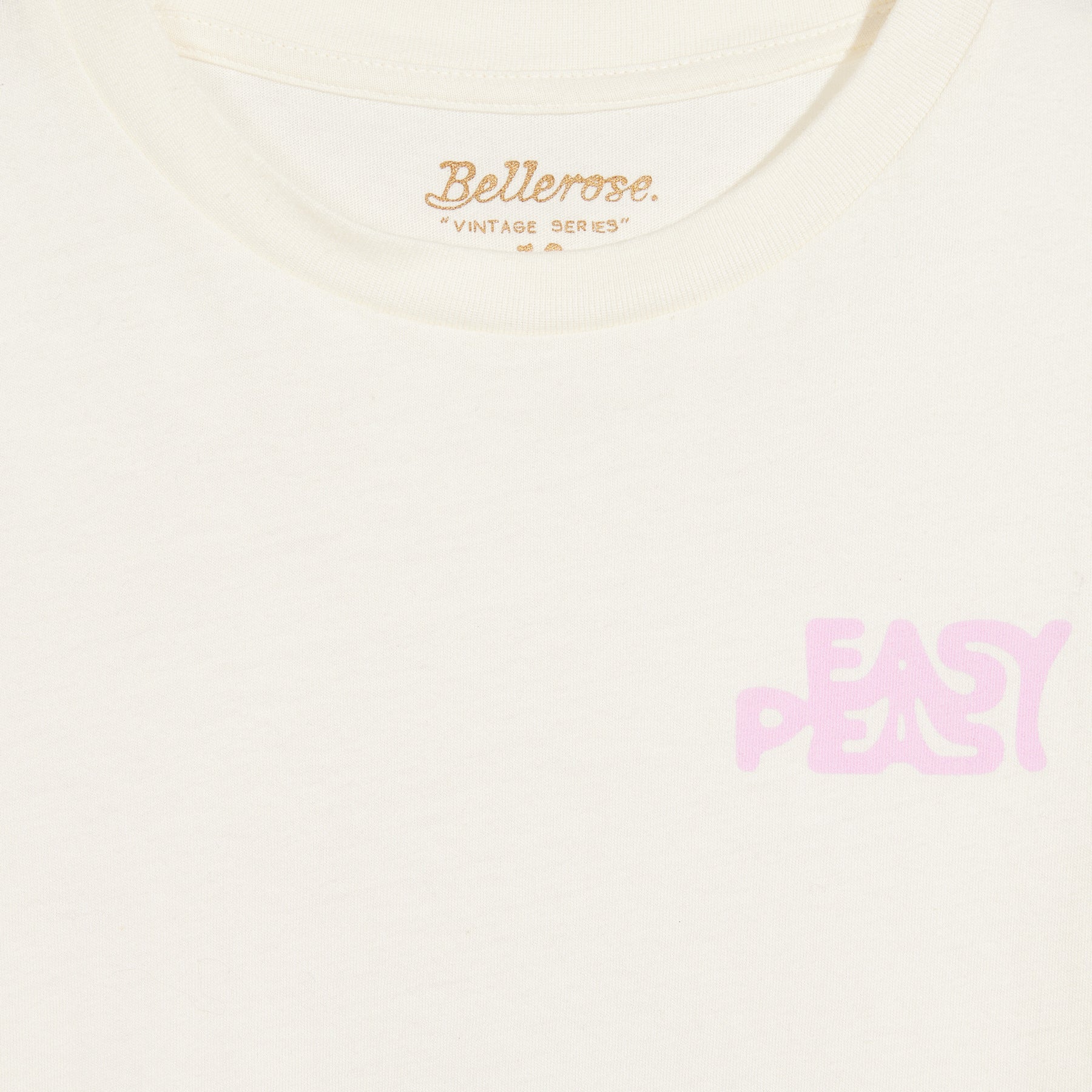 Bellerose T-shirt Argi Easy Peasy vintage white