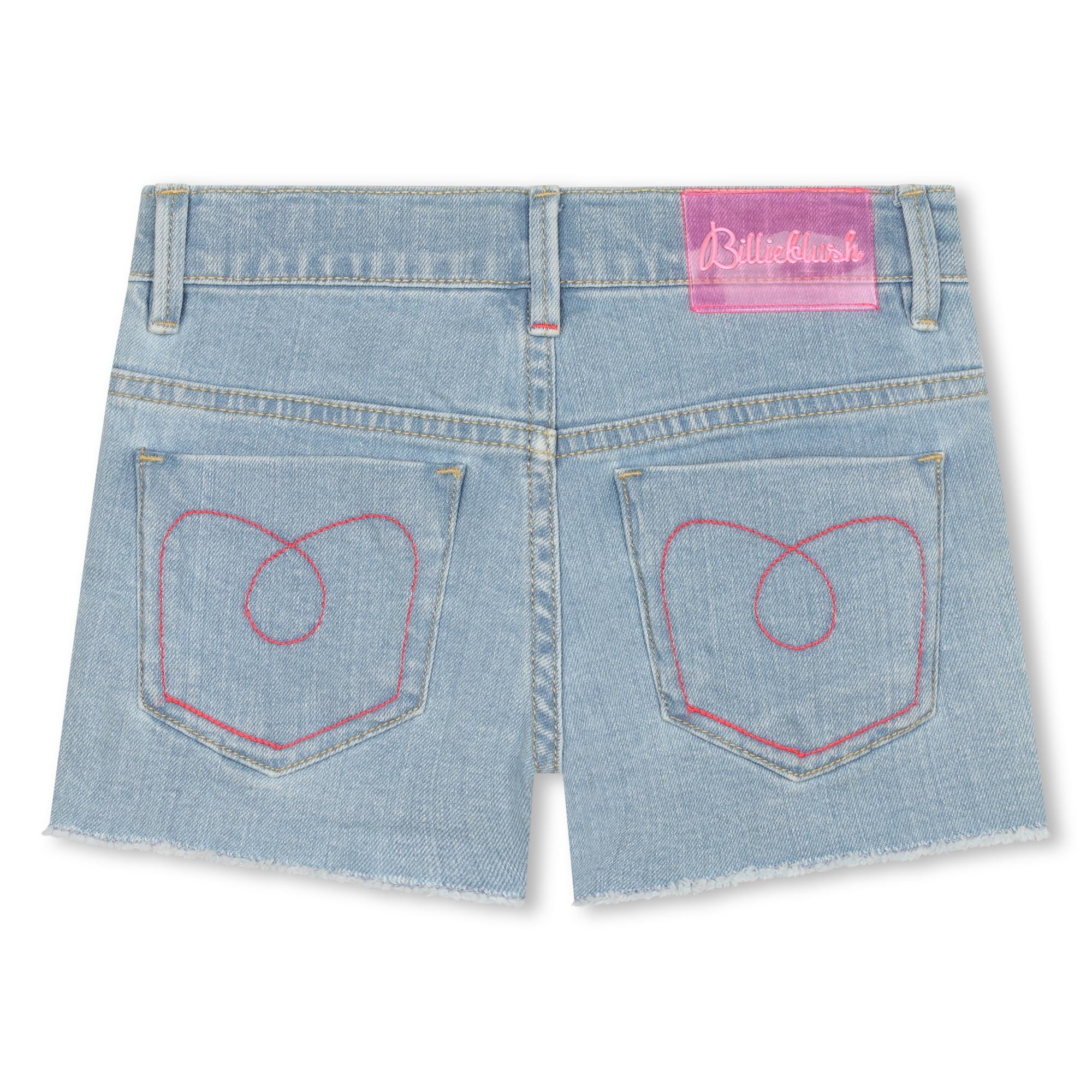 Billieblush Jeans shorts mit pailletten