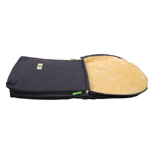 welche schlafsack größen gibt es Kaiser Lamfell Babyschalenfußsack Emma Lammfell gelb, grau – STEYBE FÜR KINDER
