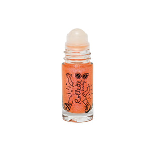 nailmatic GLITTER KÖRPERGEL Body Rollette - PFIRSICH