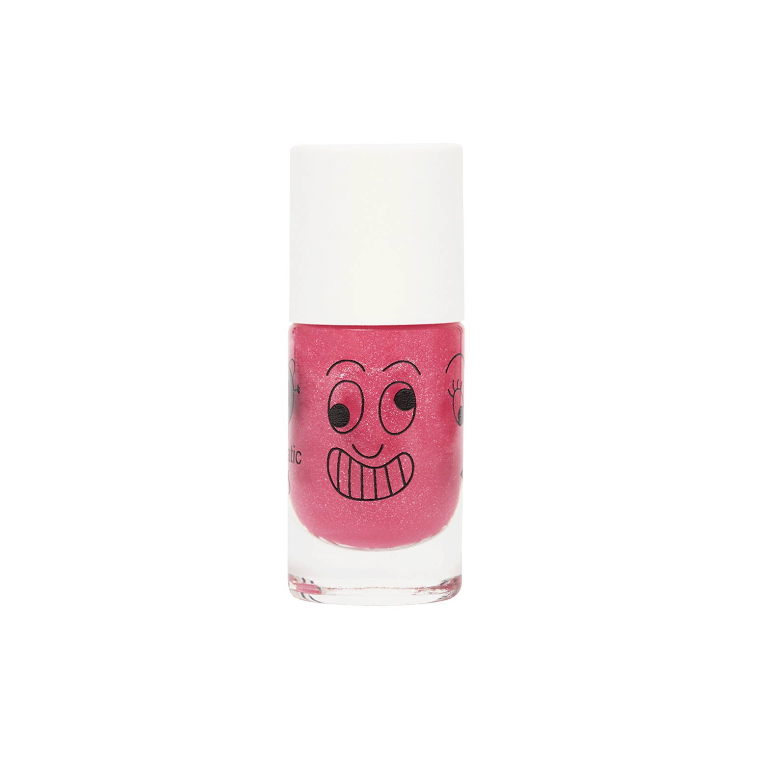 nailmatic Kindernagellack Elliot -bonbonrosa Glitzer
