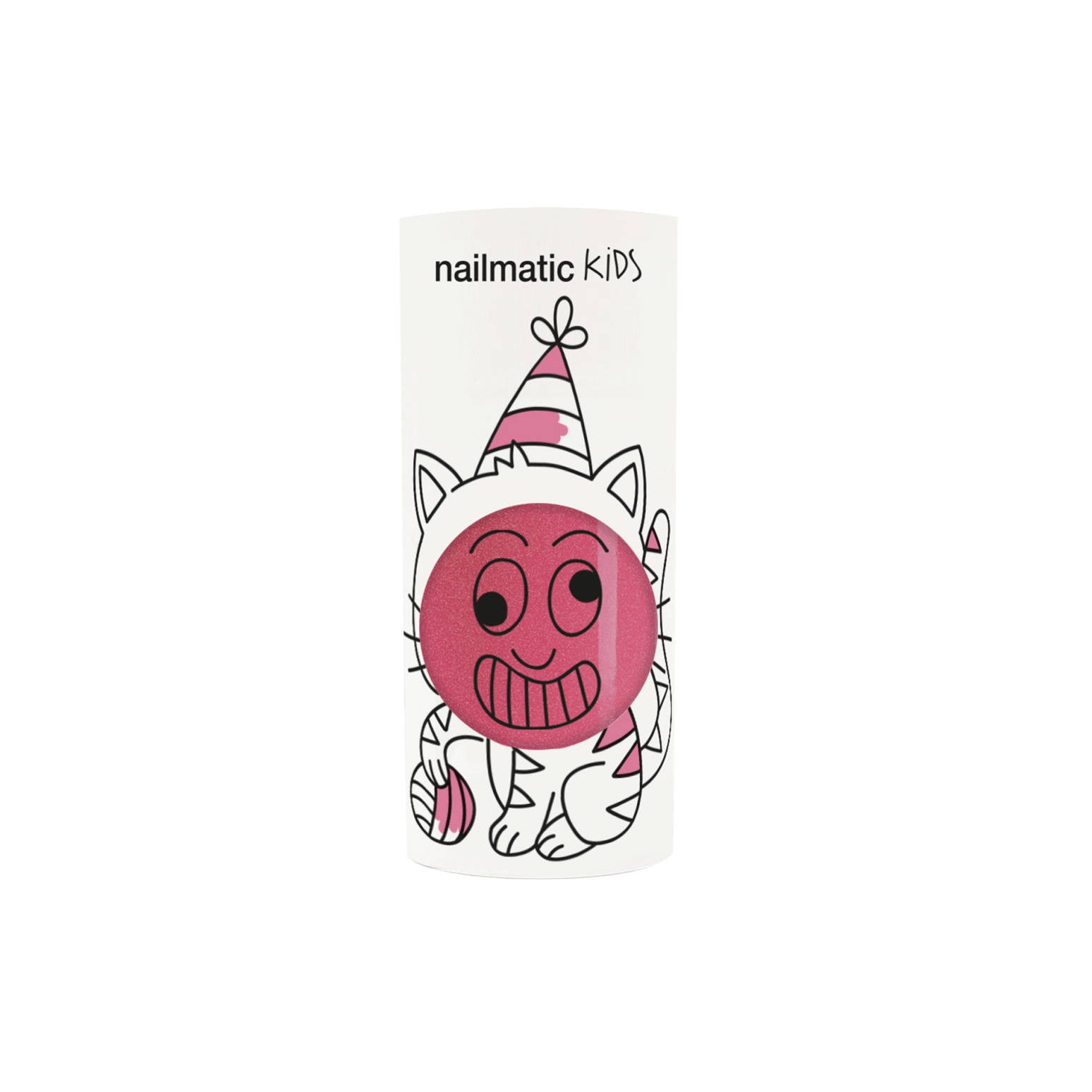nailmatic Kindernagellack Elliot -bonbonrosa Glitzer