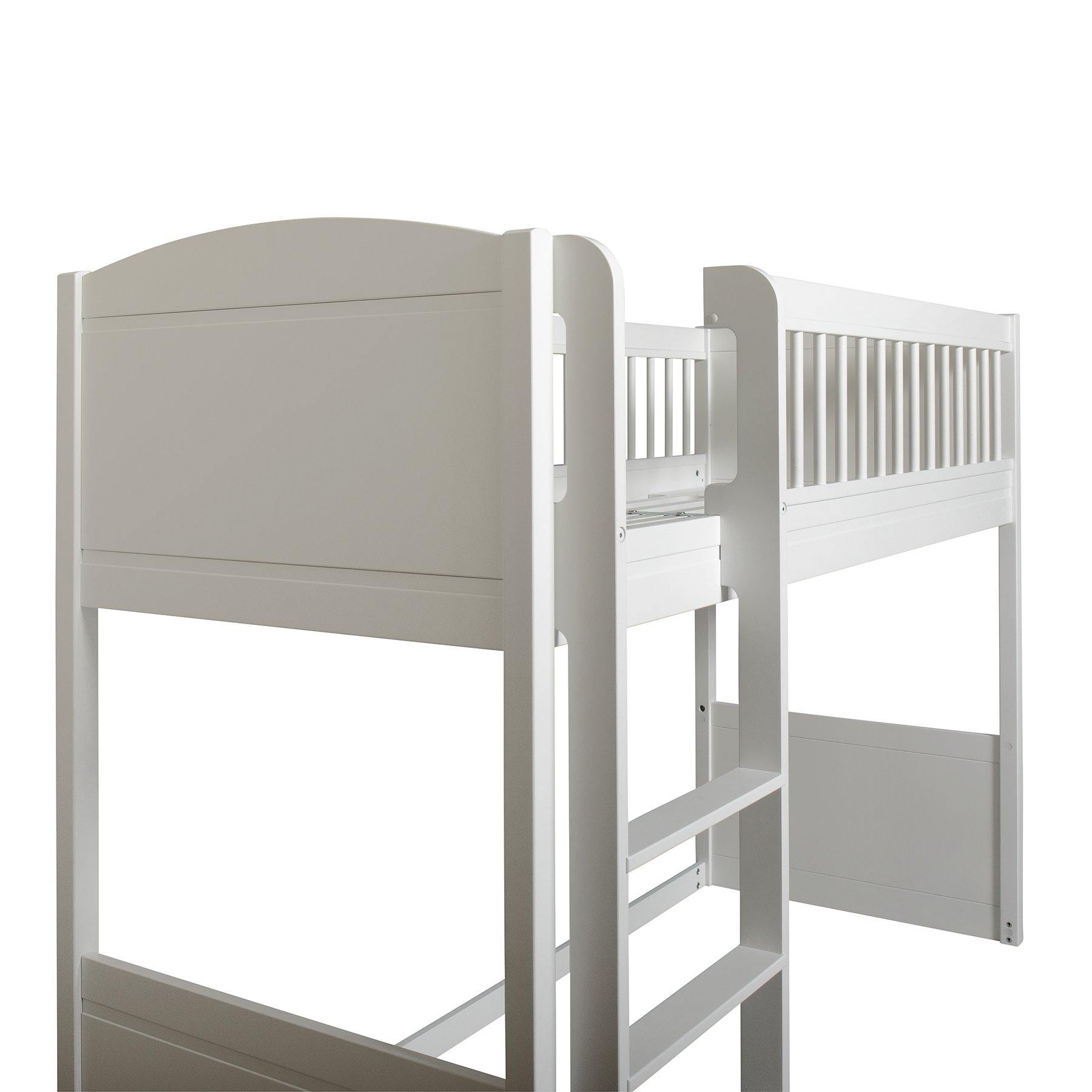 Oliver furniture Seaside Collection halbhohes Hochbett 68x168cm weiß