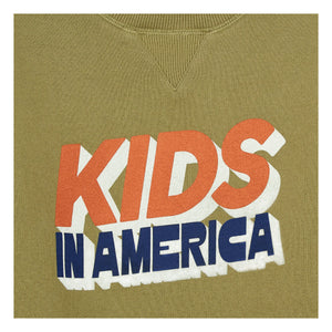 Hundred Pieces Kids in America Sweatshirt green