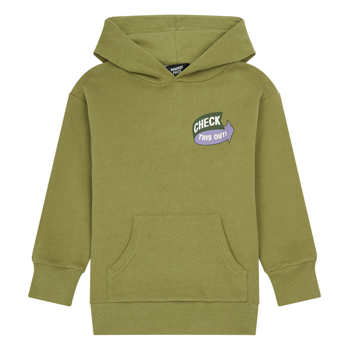 Hundred Pieces Stay Loose Sweatshirt green