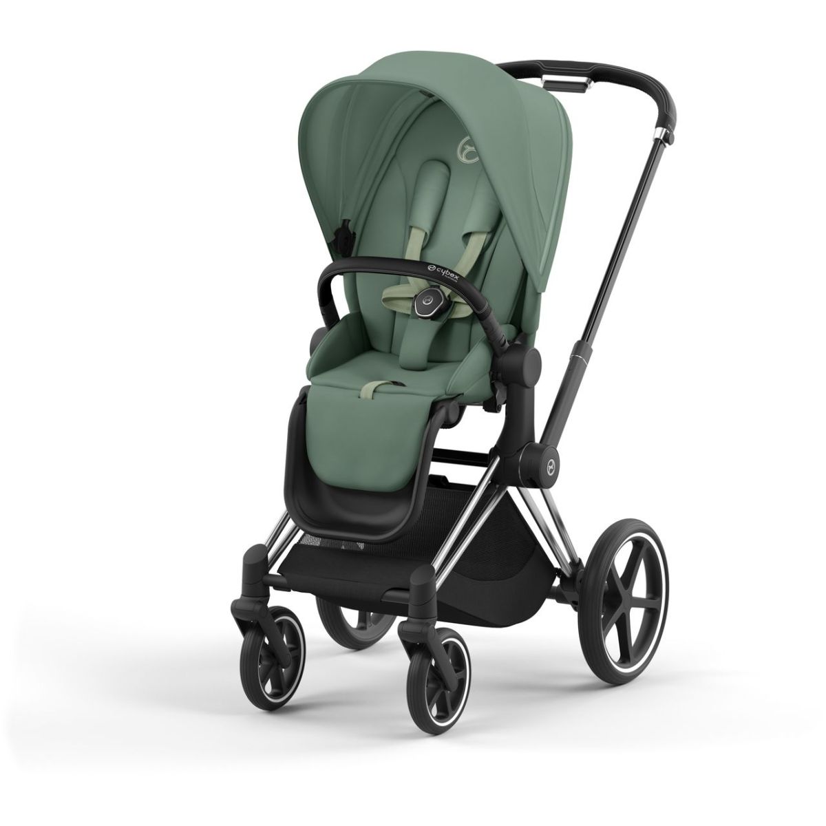 CYBEX Platinum Kinderwagen PRIAM  chrome, grün