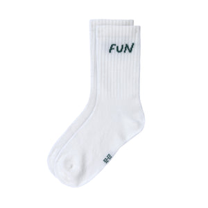 Lässig Tennissocken Kinder 3er-Set - Little Gang, Fun Weiß