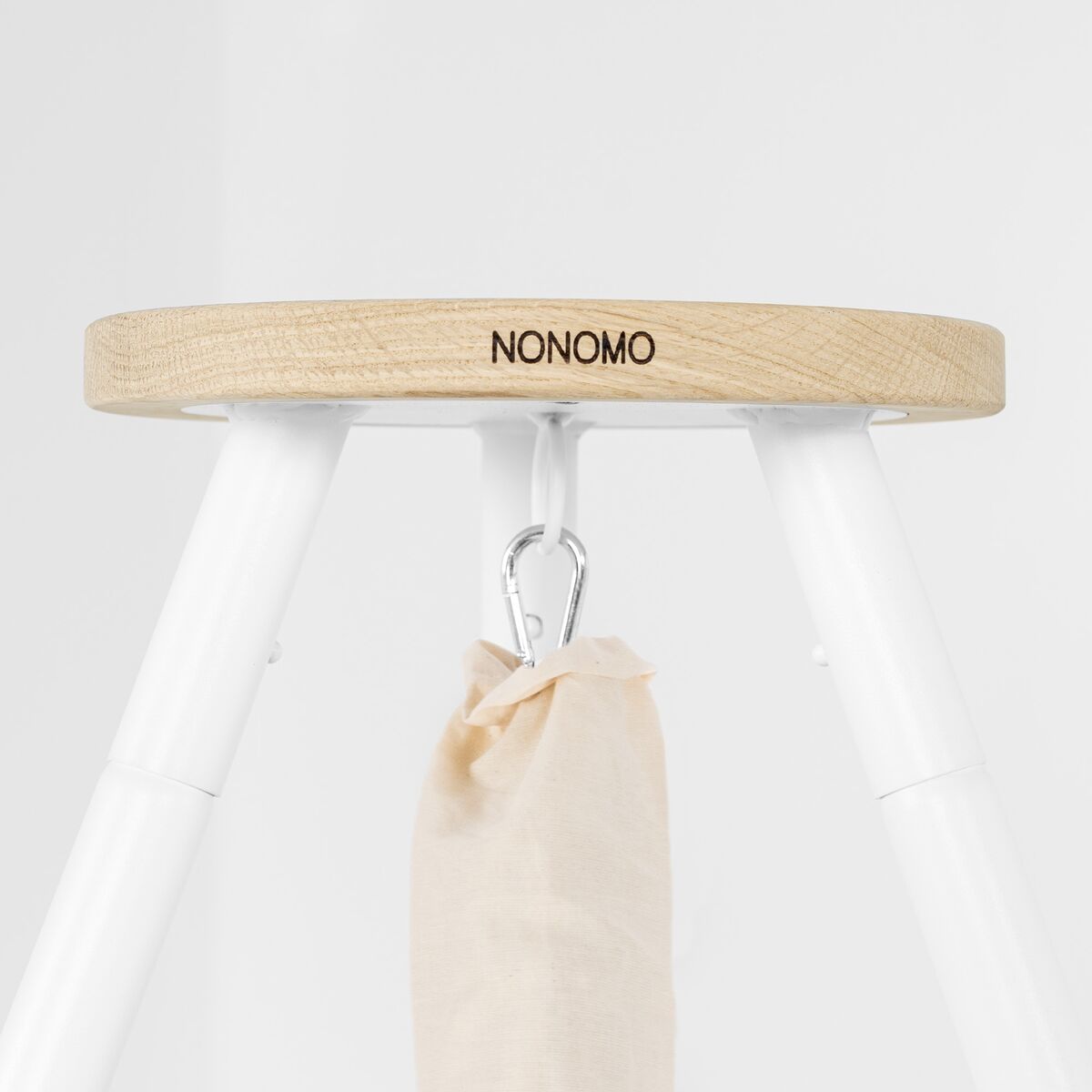 NONOMO Tipi - Gestell für Federwiege - weiß